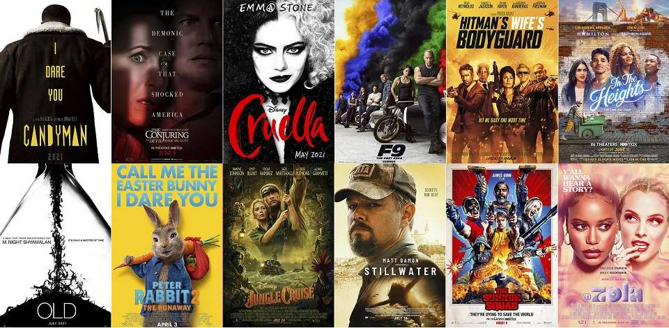 Upcoming Movies in 2021