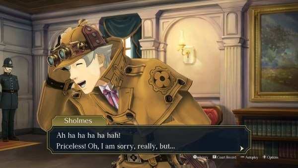 Sherlock Holmes in The Great Ace Attorney