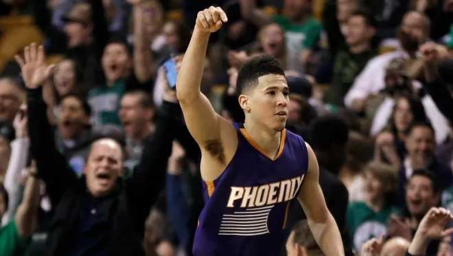 Devin Booker Playing for Suns