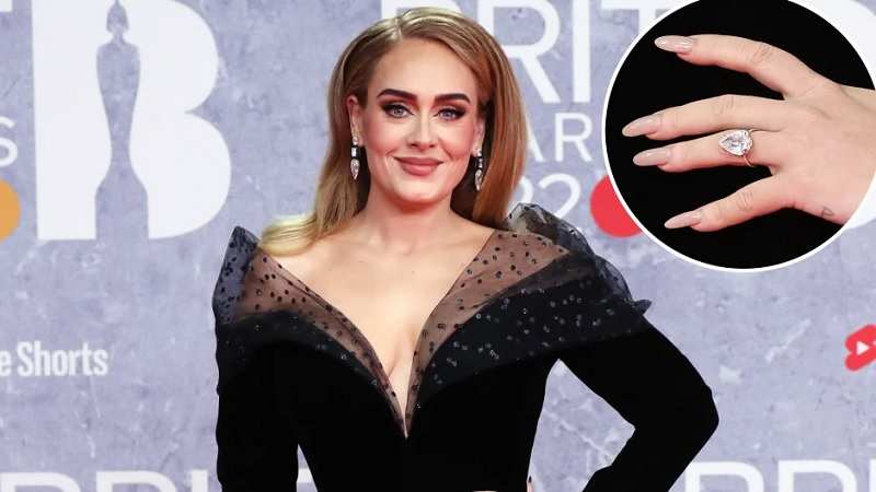 Adele, BRIT AWARD, Ring, Adele Ring, Rick Paul, Adele Engaged